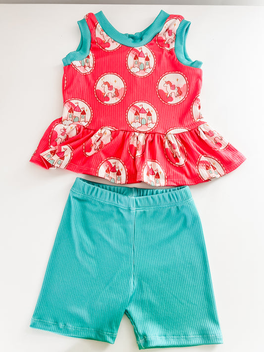 3t peplum tank/bikers