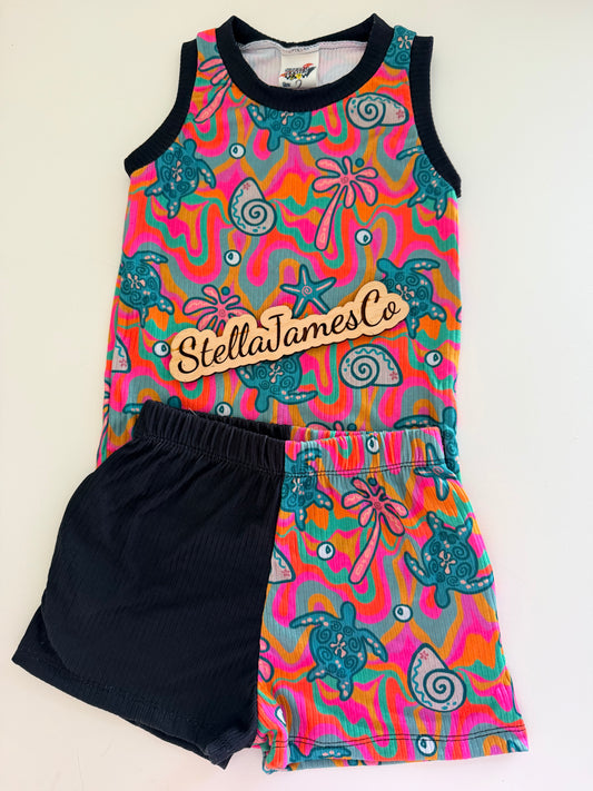 2t tank/comfy shorts