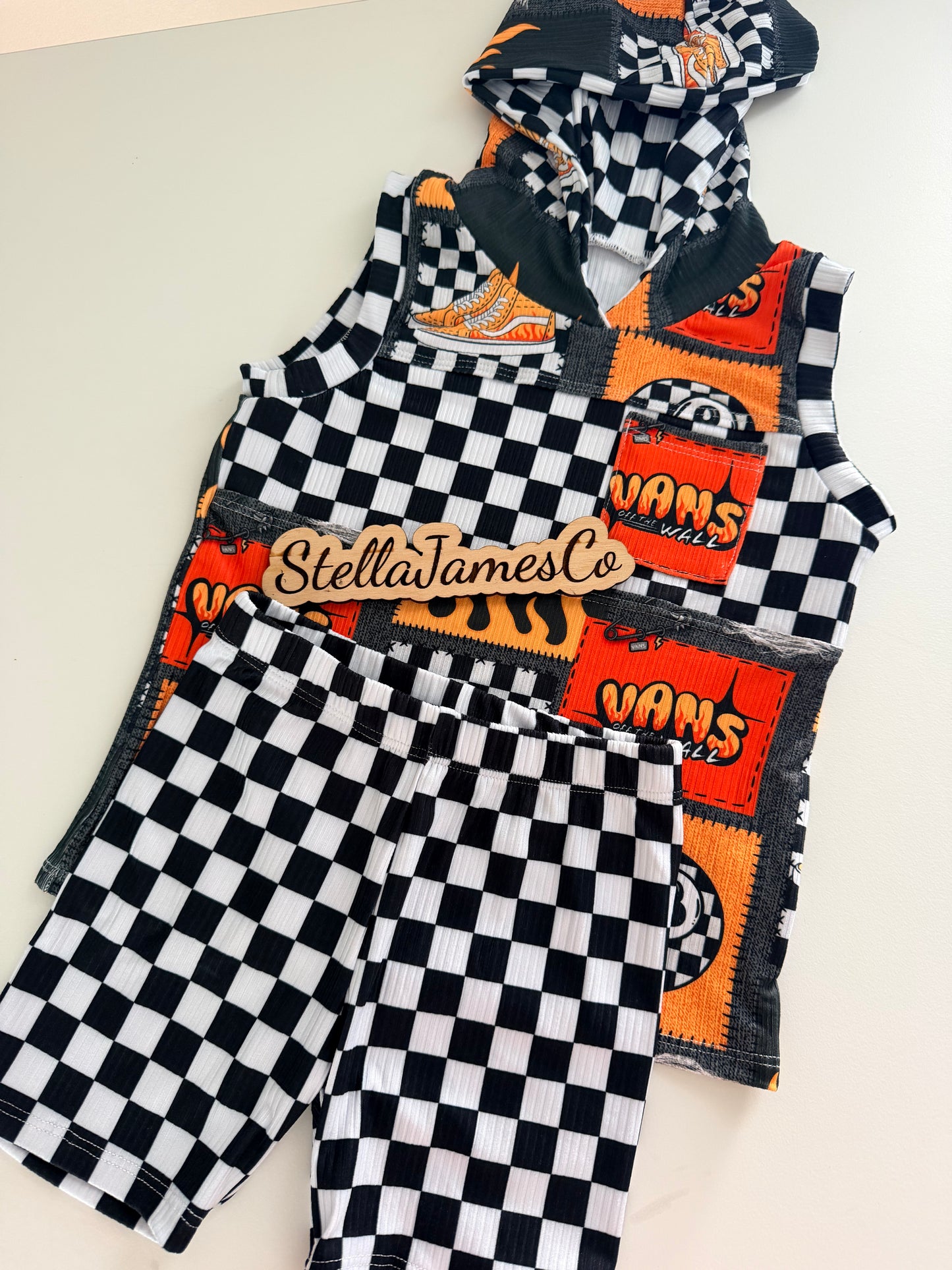 3t hooded Upton tank/added pocket/bikers